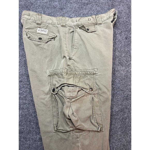 Polo Ralph Lauren Pants Mens 36x32 Paratrooper Military Polo 67 Cargo Baggy Wide - Picture 5 of 13